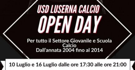 OPEN DAYS luglio 2019